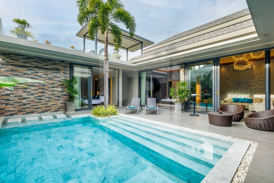 Mornings by Your Own Pool at This 3-Bedroom Pool Villa, property photo