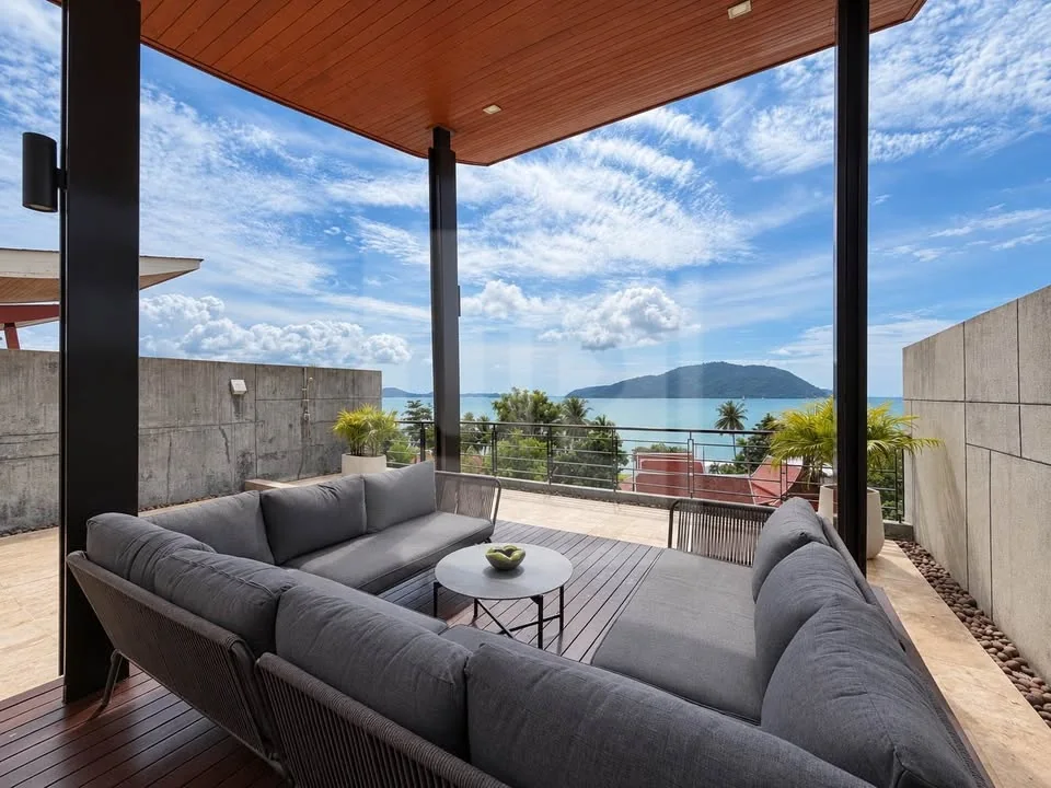 Private Ocean 4-Bedroom Pool Villa in Rawai, property photo