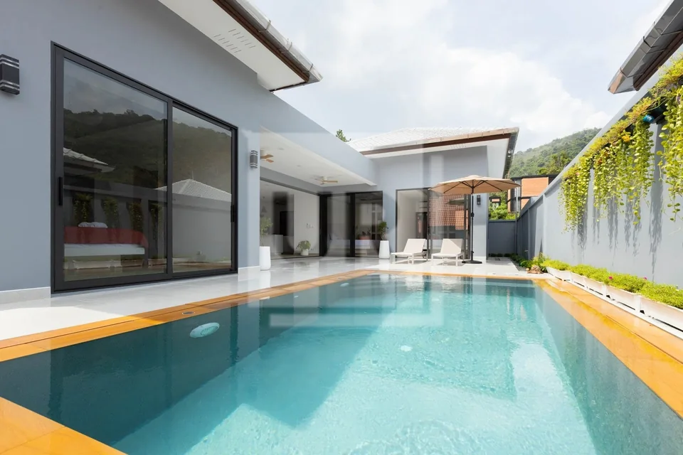 Private Pool Living with Space to Unwind in Chalong — Tropical Space to Unwind, property photo